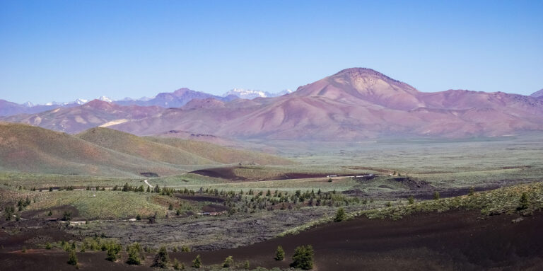 field and mountains idaho hunting