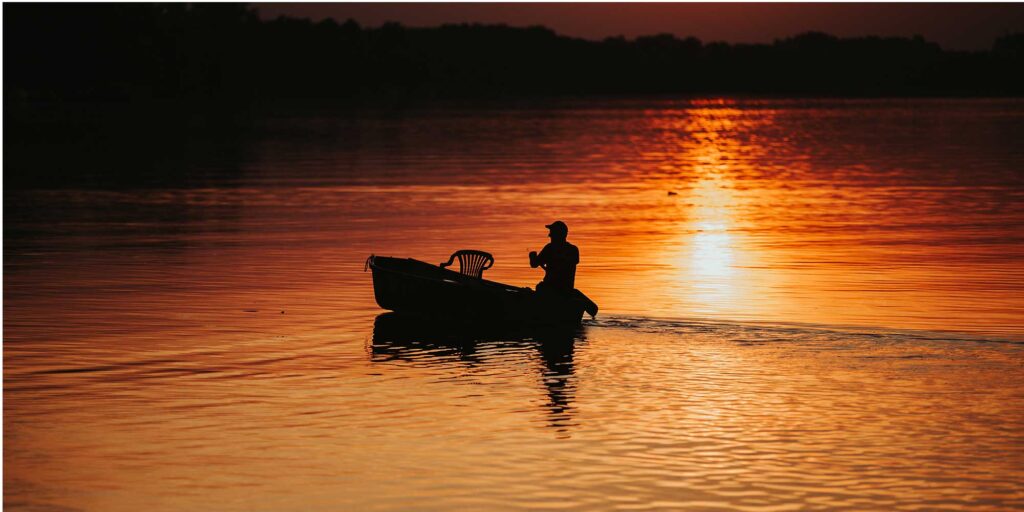 catfishing at night